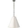 Goodman Medium Hanging Light, a premium Pendant light by Visual Comfort & Co. Close - up image of its design.