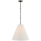 Goodman Small Hanging Light, a premium Pendant light by Visual Comfort & Co. Close - up image of its design.