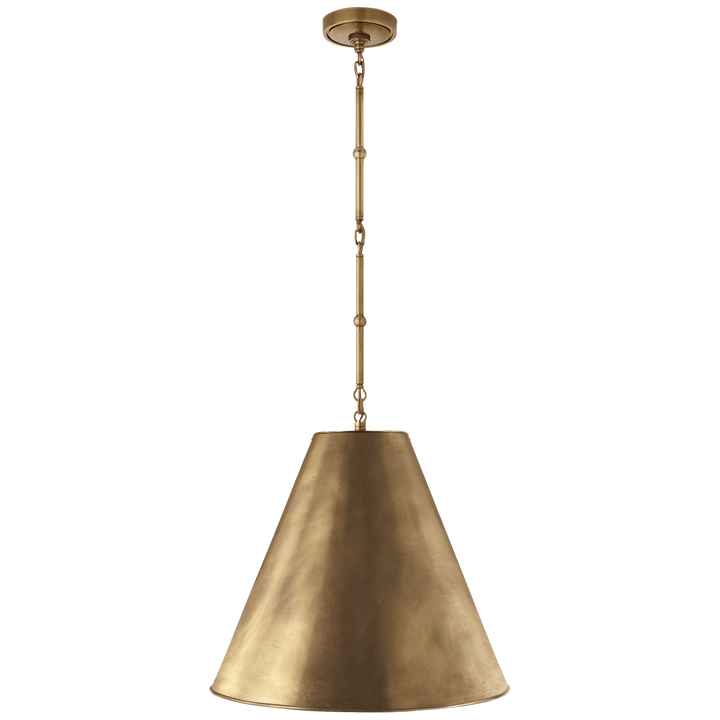 Goodman Medium Hanging Light, a premium Pendant light by VCGallery Italy. Close - up image of its design.