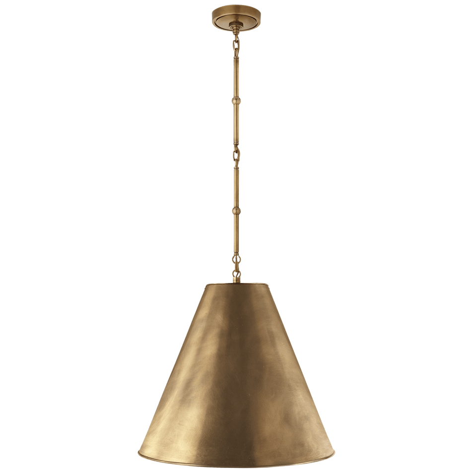 Goodman Medium Hanging Light, a premium Pendant light by VCGallery Italy. Close - up image of its design.