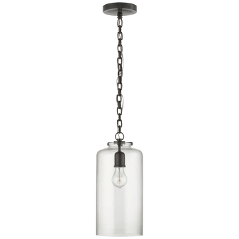 Katie Cylinder Pendant, a premium Pendant light by Visual Comfort. Close - up image of its design.