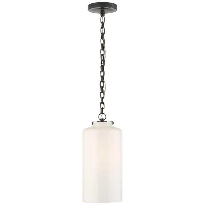 Katie Cylinder Pendant, a premium Pendant light by Visual Comfort & Co. Close - up image of its design.