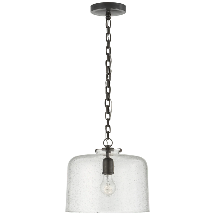 Katie Dome Pendant, a premium Pendant light by Visual Comfort. Close - up image of its design.