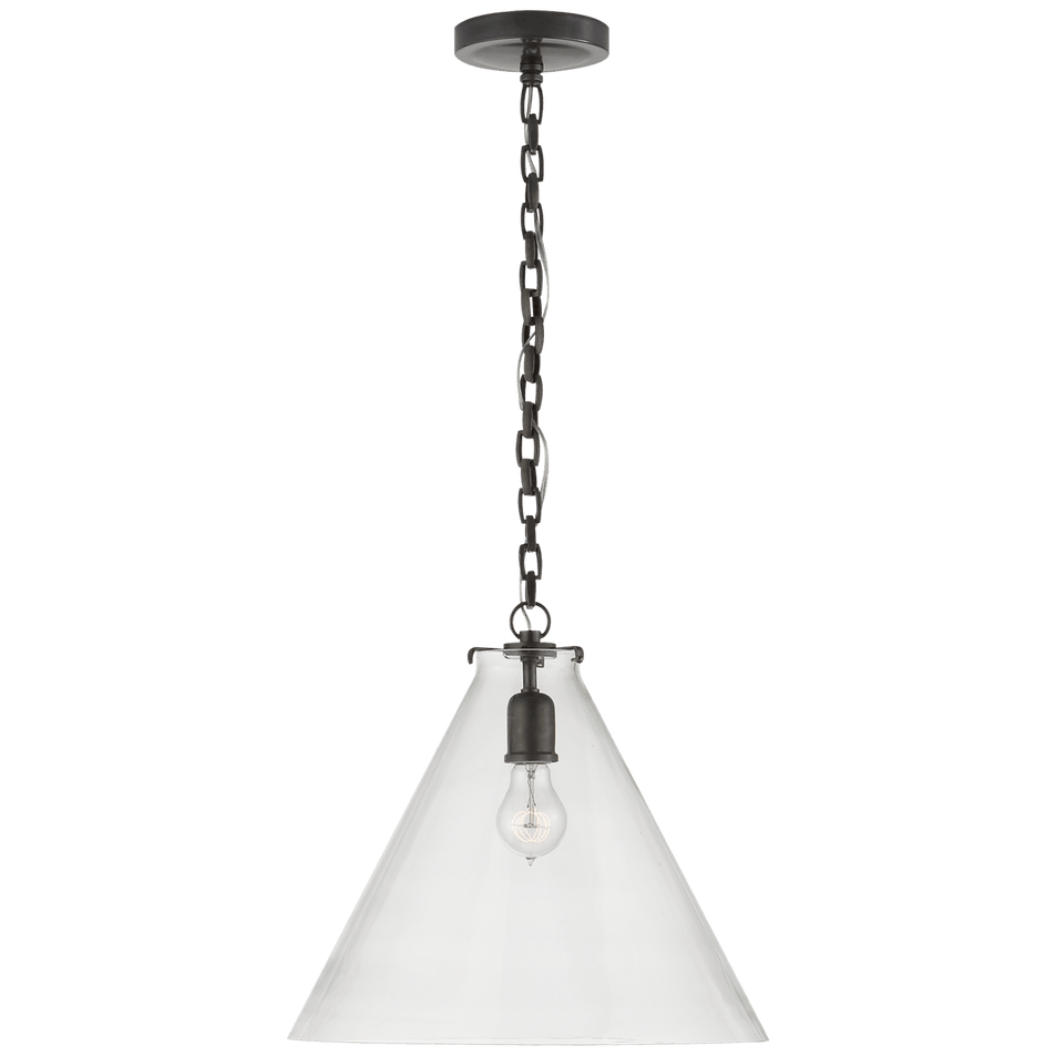 Katie Conical Pendant, a premium Pendant light by VCGallery Italy. Close - up image of its design.