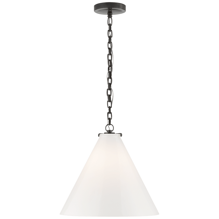 Katie Conical Pendant, a premium Pendant light by VCGallery Italy. Close - up image of its design.