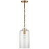Katie Cylinder Pendant, a premium Pendant light by Visual Comfort & Co. Close - up image of its design.