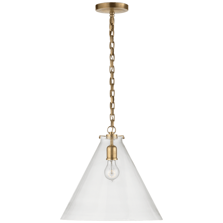Katie Conical Pendant, a premium Pendant light by VCGallery Italy. Close - up image of its design.