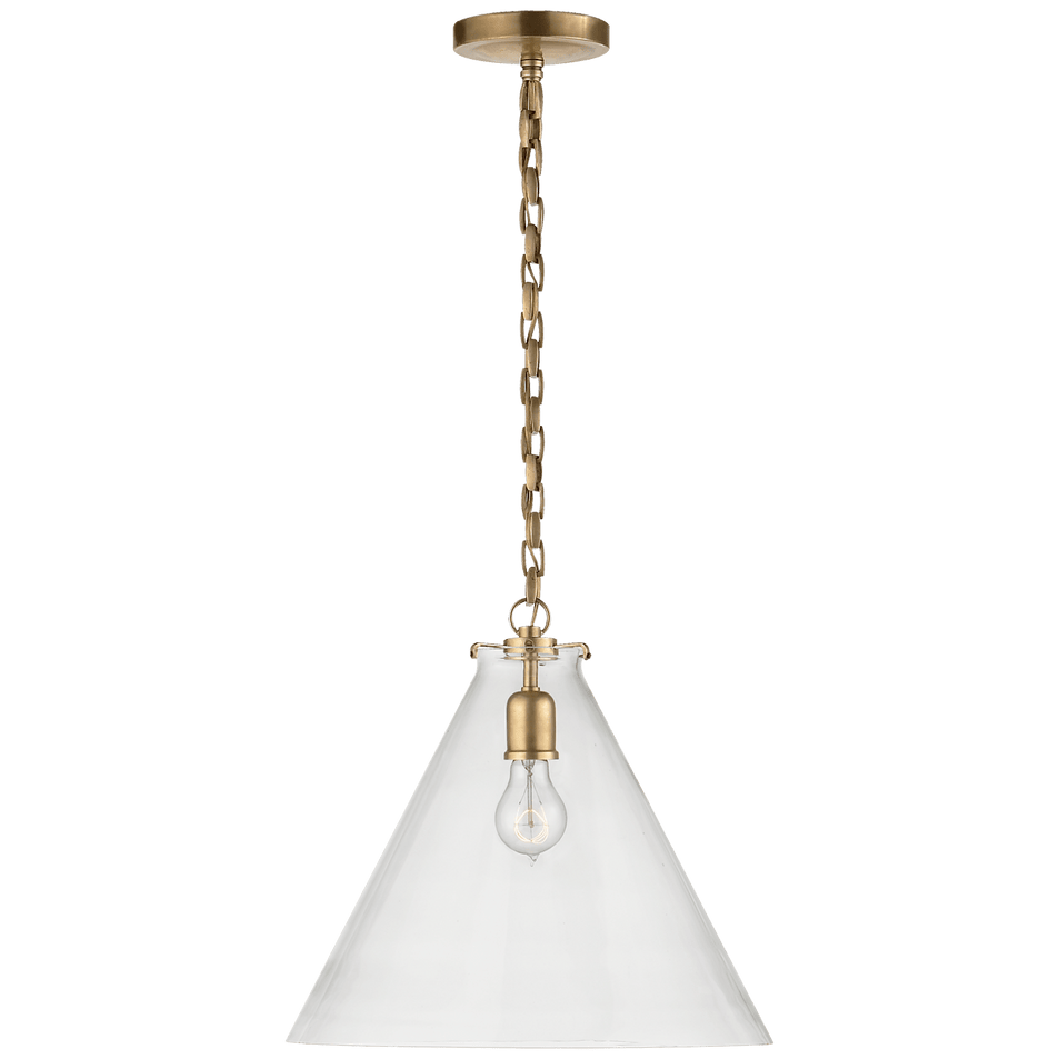 Katie Conical Pendant, a premium Pendant light by VCGallery Italy. Close - up image of its design.