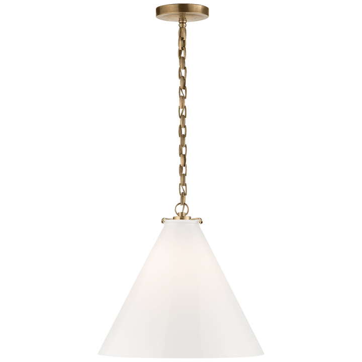 Katie Conical Pendant, a premium Pendant light by VCGallery Italy. Close - up image of its design.