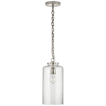 Katie Cylinder Pendant, a premium Pendant light by Visual Comfort. Close - up image of its design.