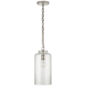 Katie Cylinder Pendant, a premium Pendant light by Visual Comfort. Close - up image of its design.