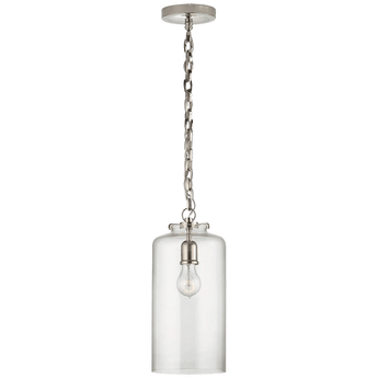 Katie Cylinder Pendant, a premium Pendant light by Visual Comfort. Close - up image of its design.