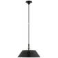 Turlington Large Pendant, a premium Pendant light by Visual Comfort & Co. Close - up image of its design.