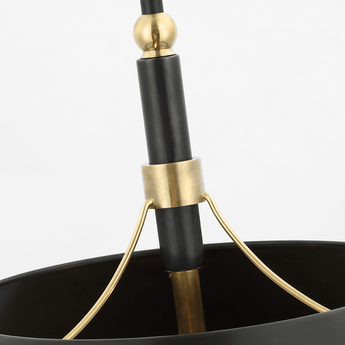 Turlington Large Pendant, a premium Pendant light by Visual Comfort & Co. Close - up image of its design.