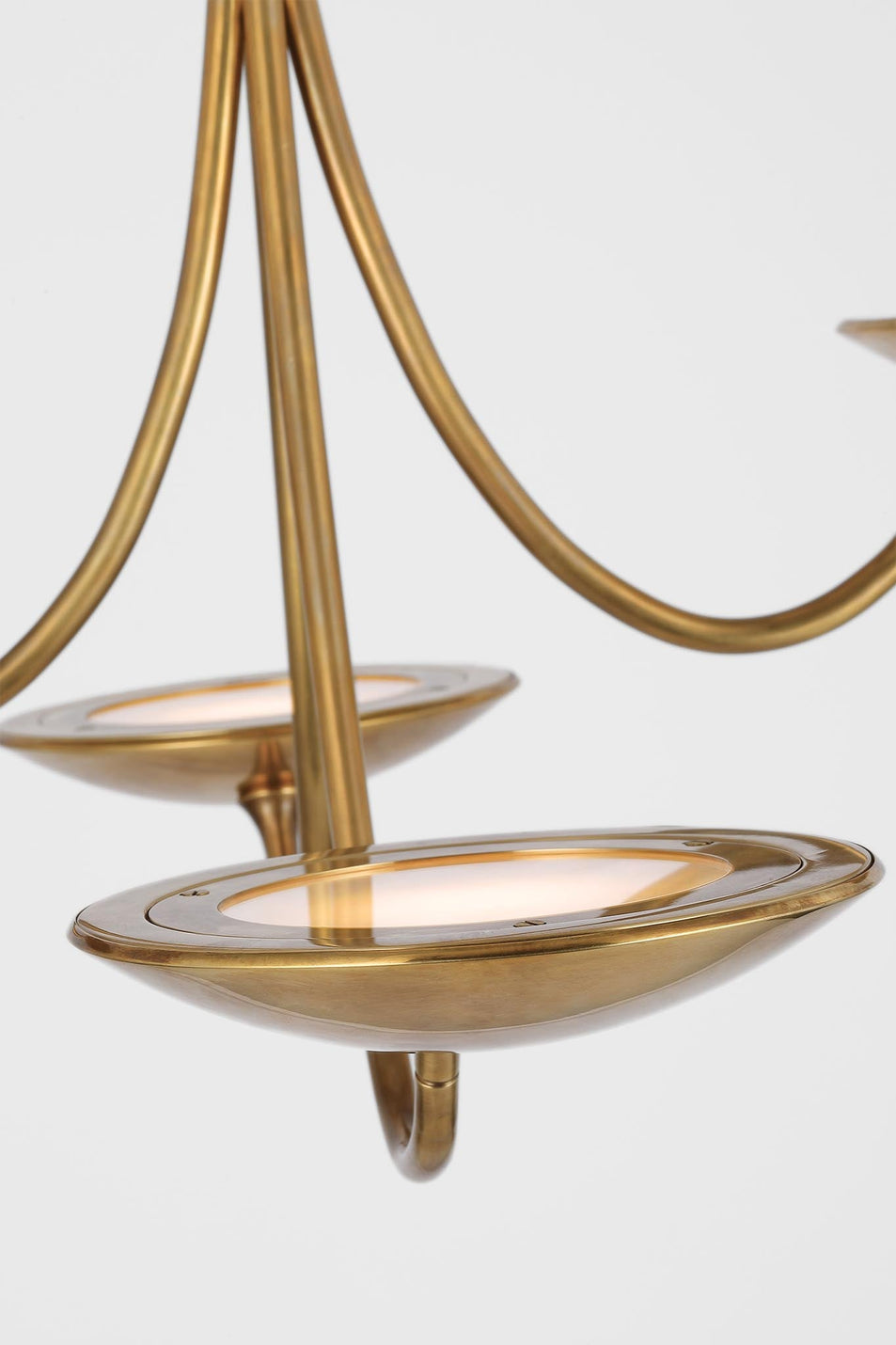 Keira Medium Chandelier in Hand-Rubbed Antique Brass