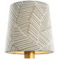Schumacher 5" Soft Empire Shade, a premium Decorative light by Visual Comfort & Co. Close - up image of its design.