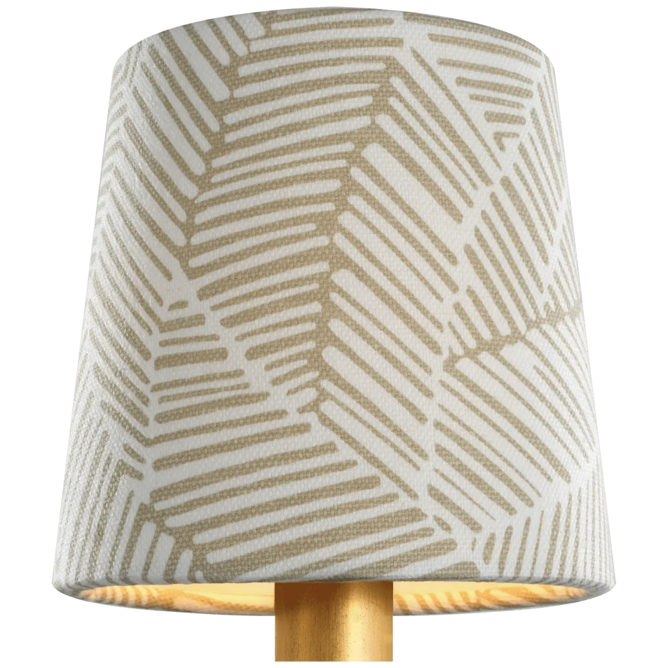 Schumacher 5" Soft Empire Shade, a premium Decorative light by Visual Comfort & Co. Close - up image of its design.