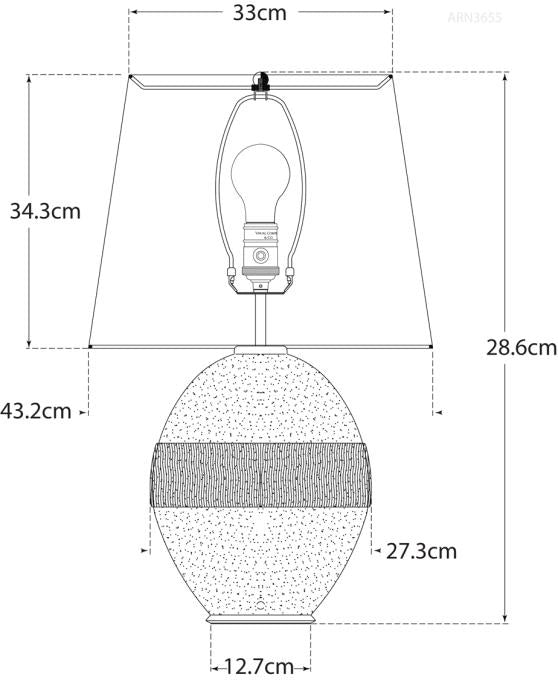 Toulon Table Lamp Blueprint