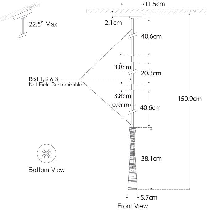 Utopia Mini Pendant Blueprint