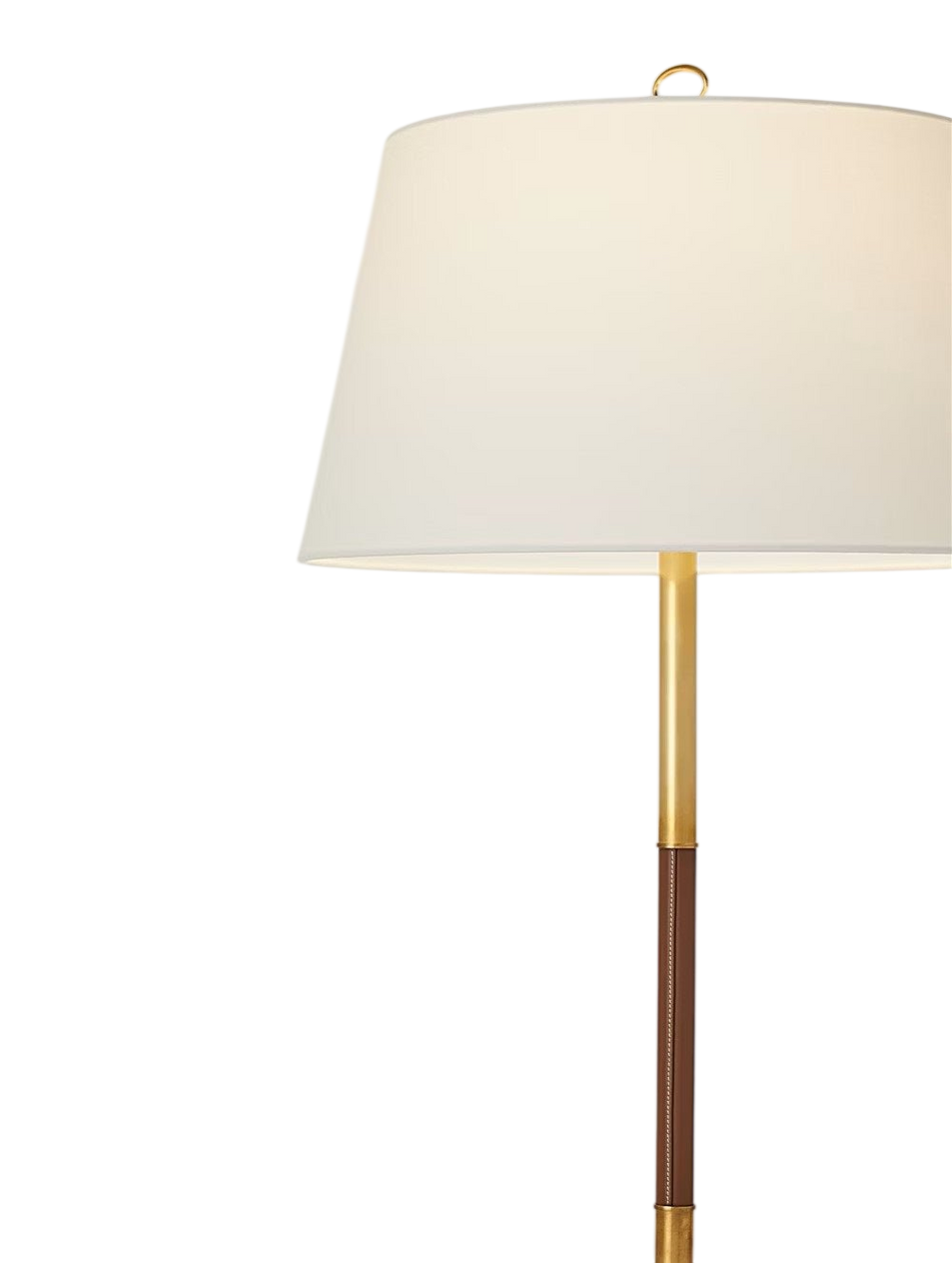 Griffin Large Floor Lamp, a premium Decorative light by Visual Comfort & Co. Close - up image of its design.