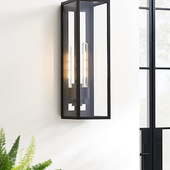 Fresno Grande 3/4 Wall Lantern, a premium Wall light by Visual Comfort & Co. Close - up image of its design.