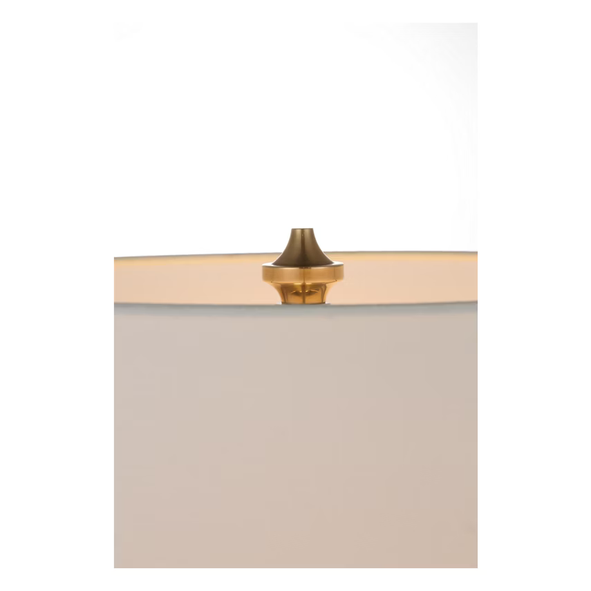 Figlia 27" Cordless V-Cut Round Table Lamp