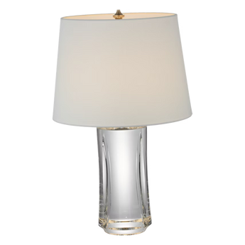 Figlia 27" Cordless V-Cut Round Table Lamp