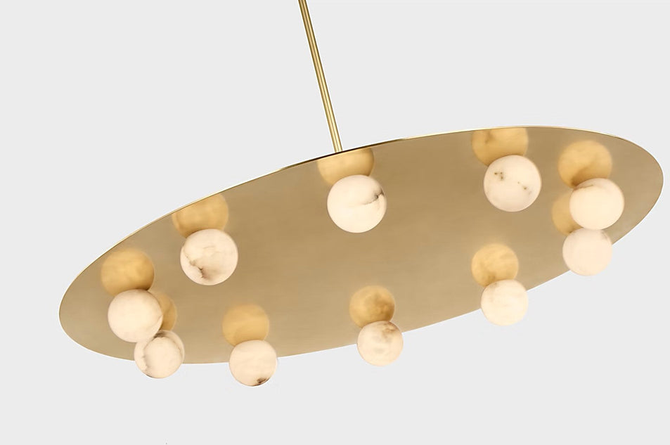 Pertica 36" Ten Light Chandelier