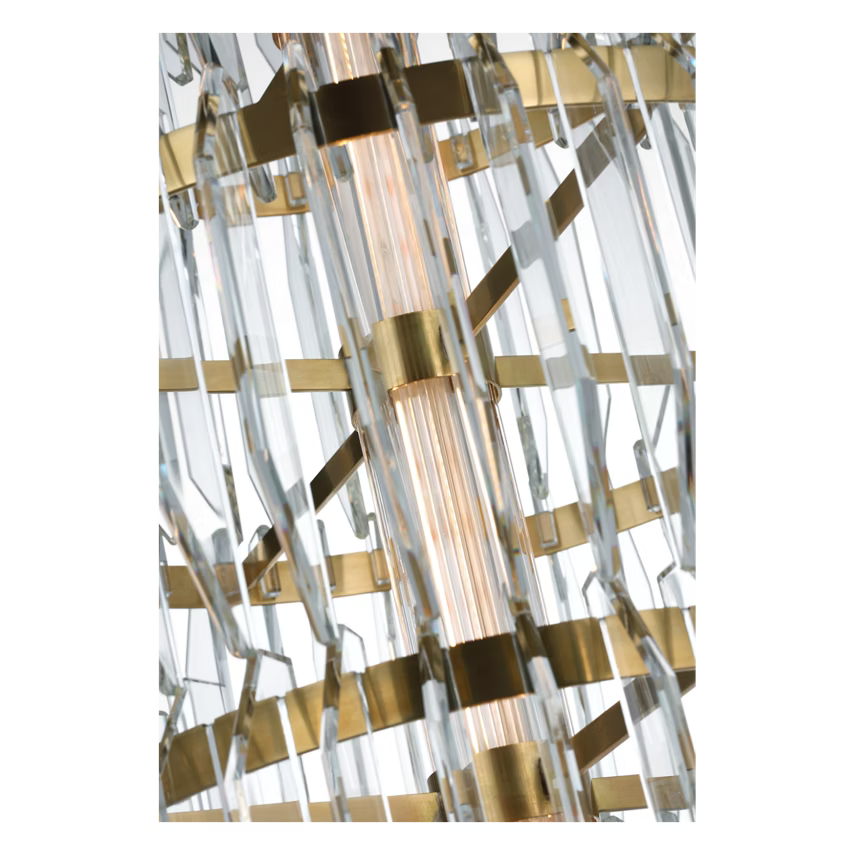 Killarney 19" Layered Entry Chandelier