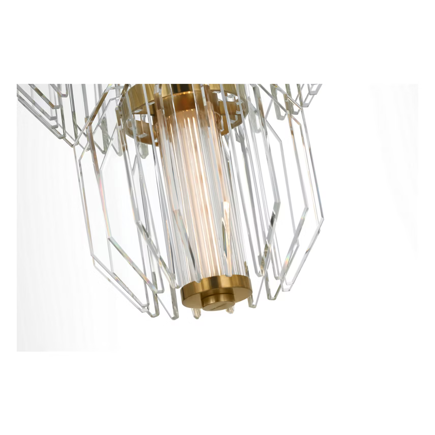 Killarney 19" Layered Entry Chandelier