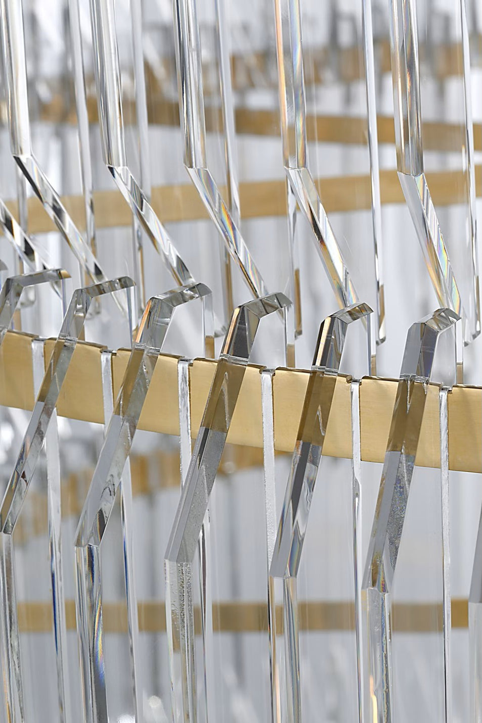 Killarney 32" Layered Drum Chandelier