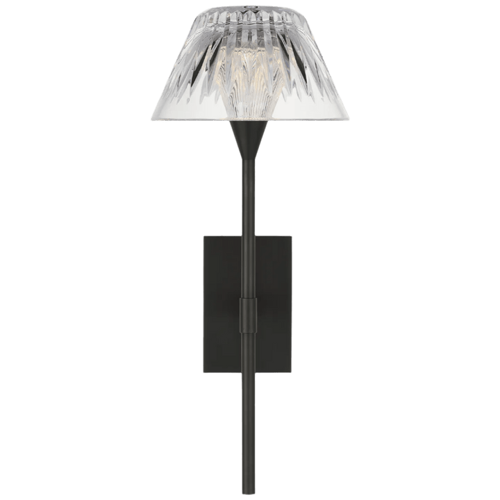 Blaze 14" Sconce, a premium Decorative light by Visual Comfort & Co. Close - up image of its design.