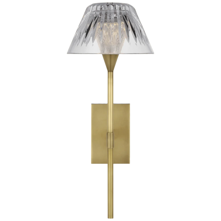 Blaze 14" Sconce, a premium Decorative light by Visual Comfort & Co. Close - up image of its design.