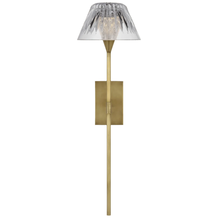 Blaze 19" Tail Sconce, a premium Decorative light by Visual Comfort & Co. Close - up image of its design.