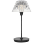Blaze 12" Rechargeable Table Lamp, a premium Decorative light by Visual Comfort & Co. Close - up image of its design.