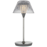 Blaze 12" Rechargeable Table Lamp, a premium Decorative light by Visual Comfort & Co. Close - up image of its design.