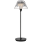 Blaze 16" Rechargeable Table Lamp, a premium Decorative light by Visual Comfort & Co. Close - up image of its design.