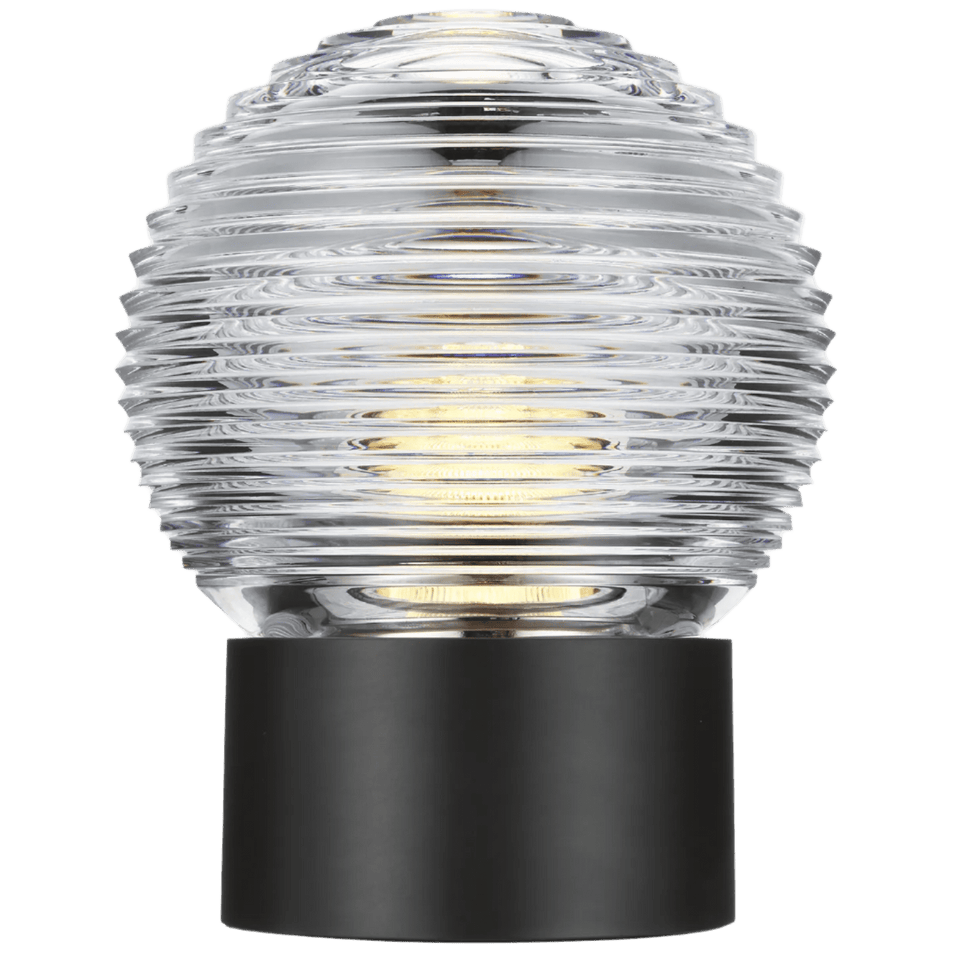 Circon 7" Rechargeable Accent Lamp, a premium Decorative light by Visual Comfort & Co. Close - up image of its design.