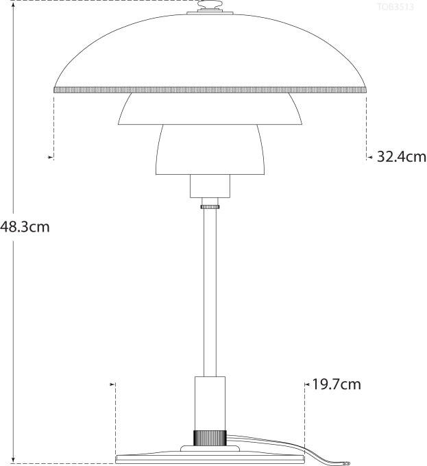 Whitman Desk Lamp Blueprint