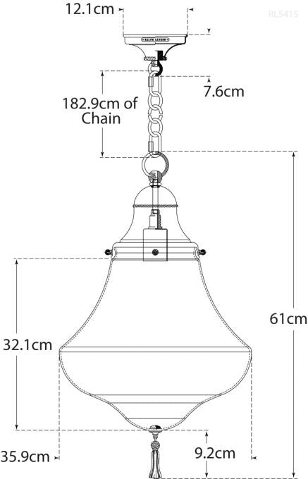 Xavier Small Pendant Blueprint