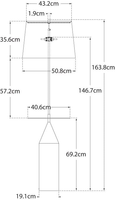 Zephyr Large Floor Light Blueprint