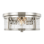 Alec Flush Mount, a premium Flush Mount light by Visual Comfort & Co. Close - up image of its design.