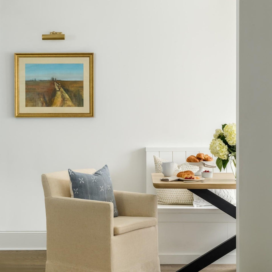 Dean 12" Picture Light, a premium Picture light by Visual Comfort & Co. Close - up image of its design.