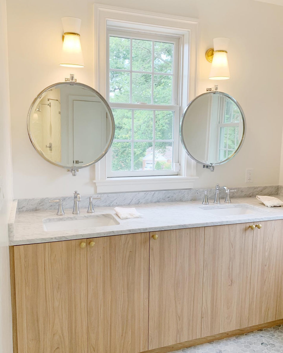 Clarkson Small Single Pivoting Sconce, a premium Decorative light by Visual Comfort & Co. Close - up image of its design.