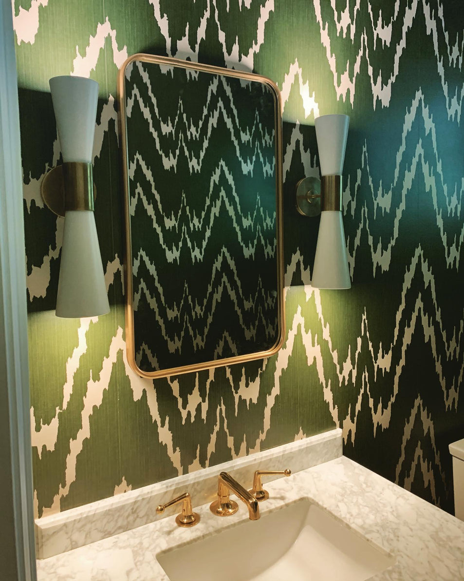 Clarkson Medium Narrow Sconce, a premium Decorative light by Visual Comfort & Co. Close - up image of its design.