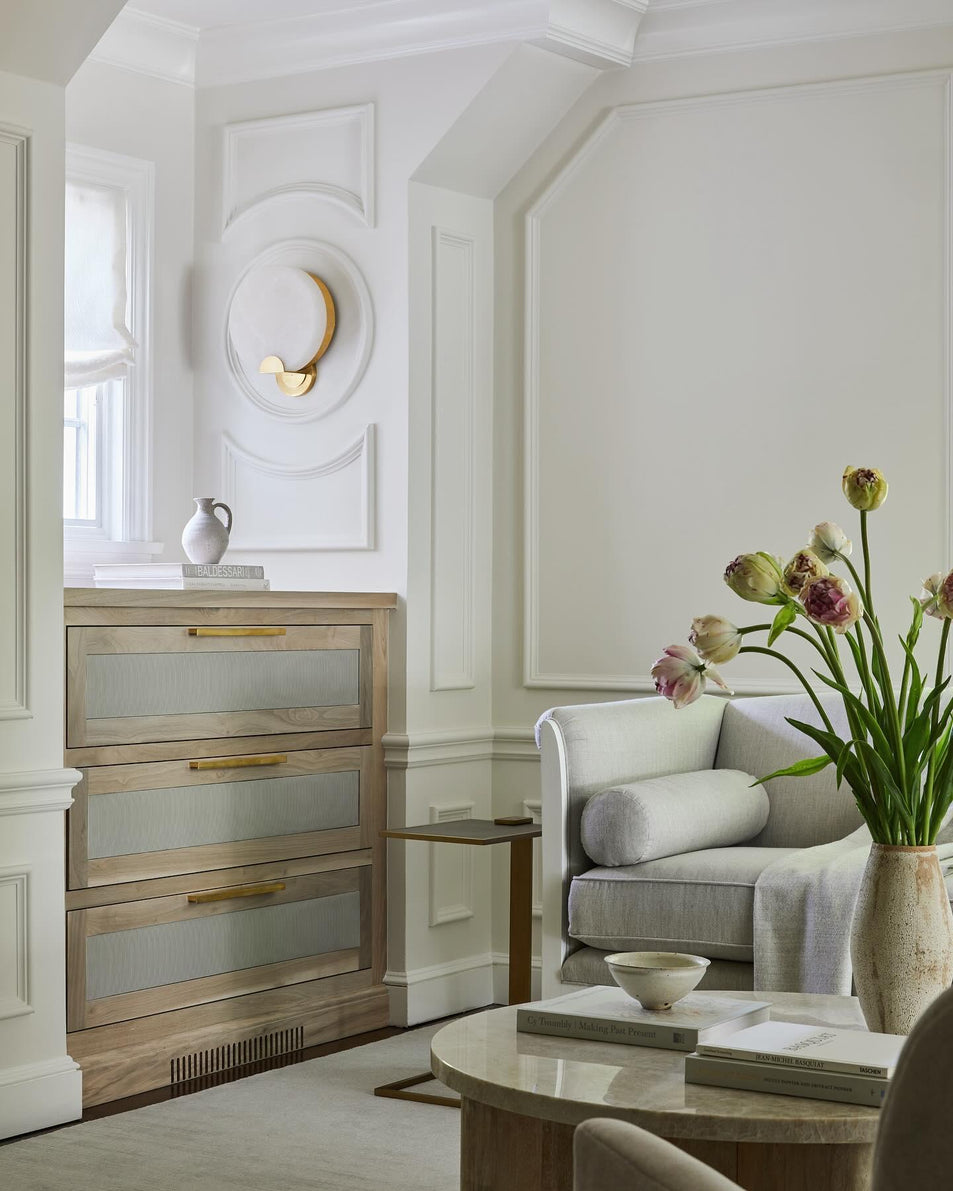 Iveala Single Sconce, a premium Decorative light by Visual Comfort & Co. Close - up image of its design.