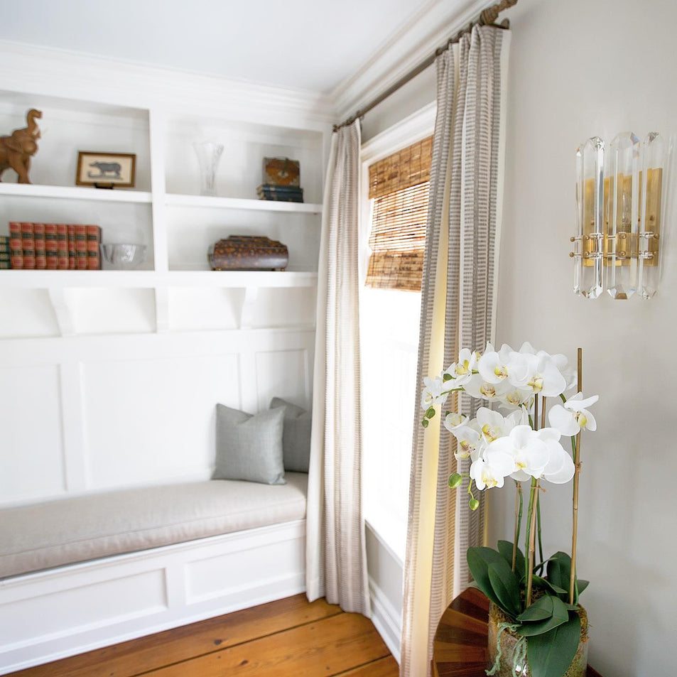 Bonnington Wall Sconce, a premium Decorative light by Visual Comfort & Co. Close - up image of its design.