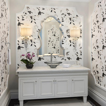 Claret Tail Sconce, a premium Decorative light by Visual Comfort & Co. Close - up image of its design.