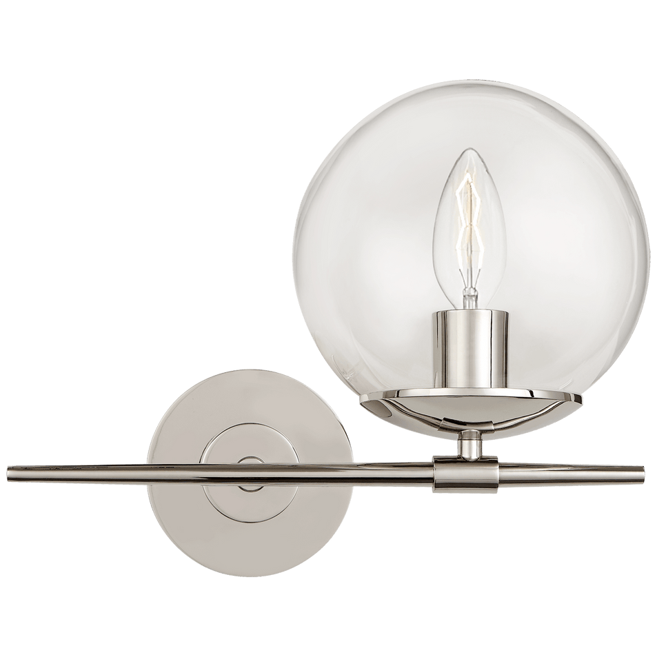 Turenne Small Sconce, a premium Bath light by Visual Comfort & Co. Close - up image of its design.