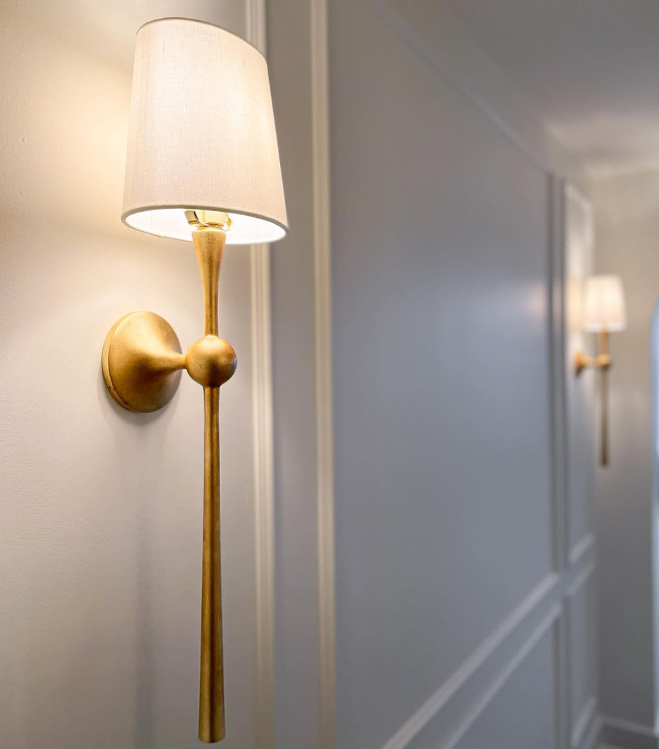 Dover Large Tail Sconce, a premium Decorative light by Visual Comfort & Co. Close - up image of its design.